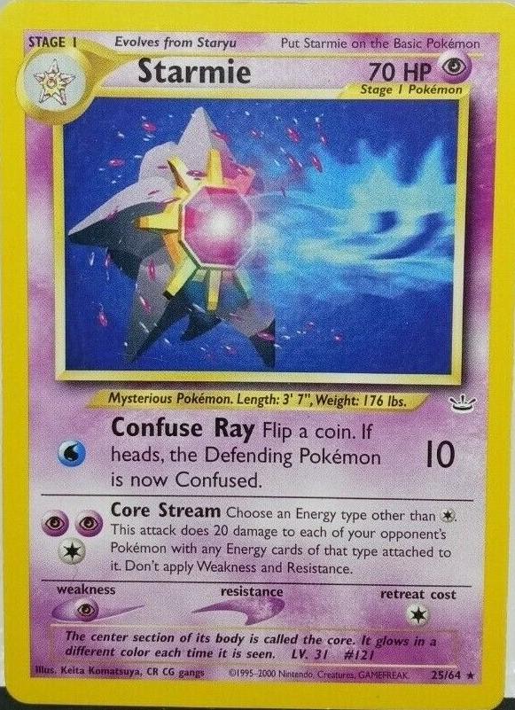 Starmie - Neo Revelation - #25