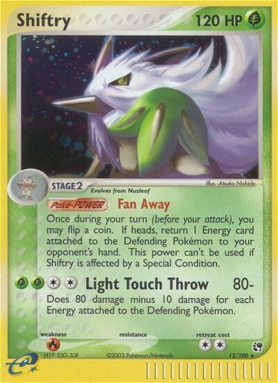 Shiftry - EX Sandstorm - #12
