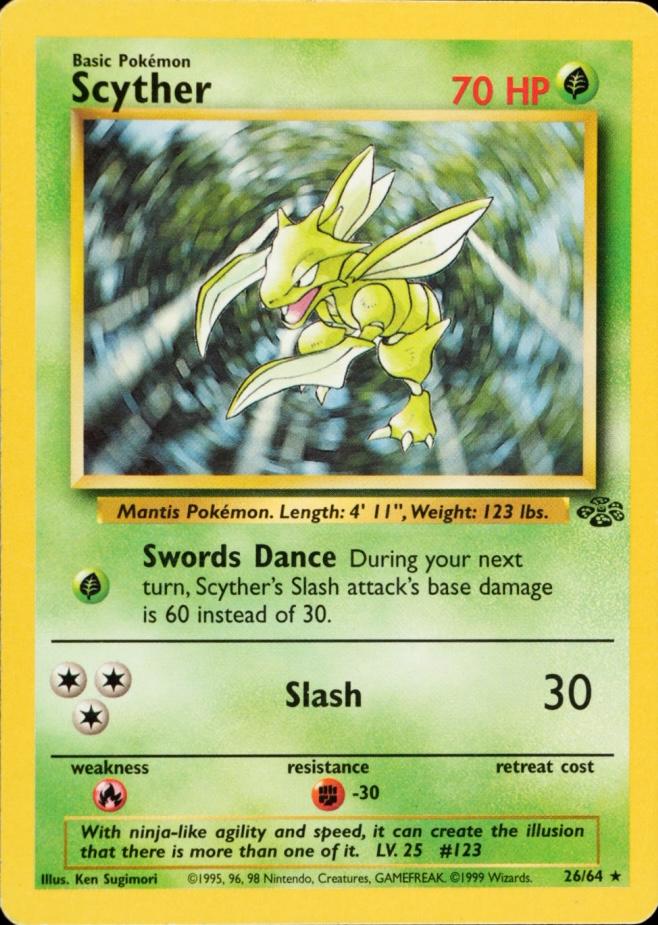 Scyther - Jungle - #26