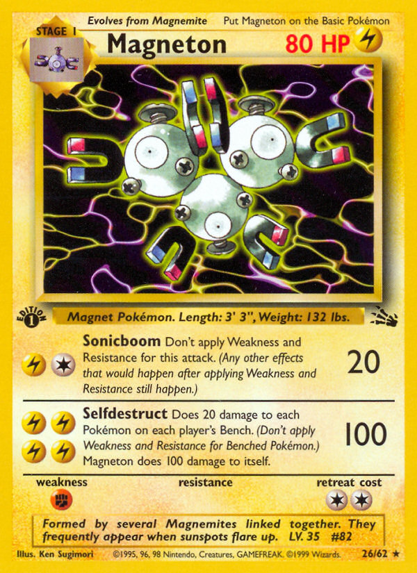 Magneton - Fossil - #26 (1st Edition)