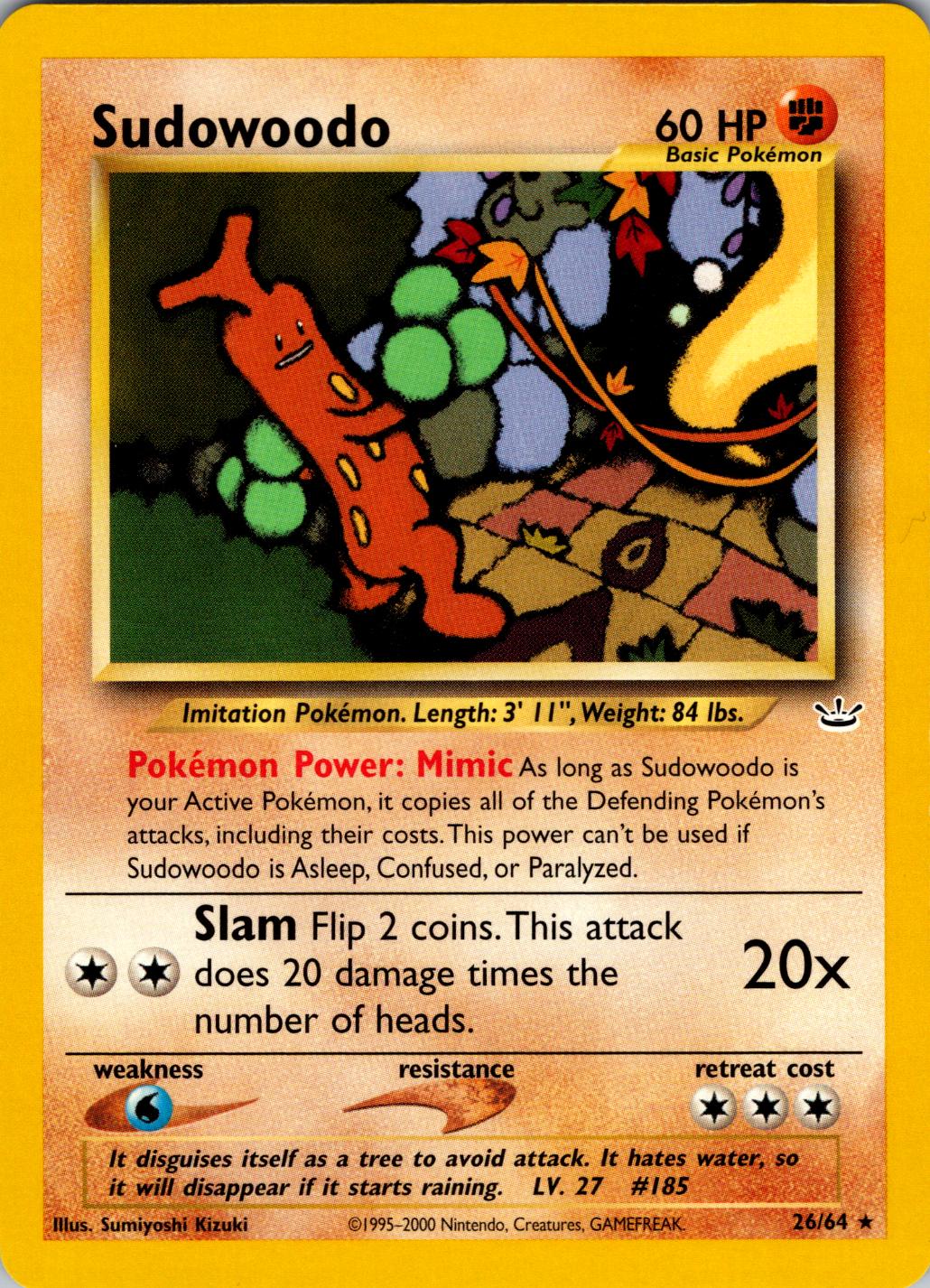 Sudowoodo - Neo Revelation - #26