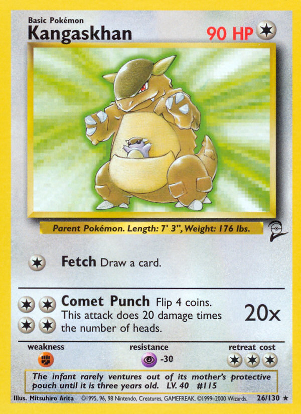 Kangaskhan - Base Set 2 - #26
