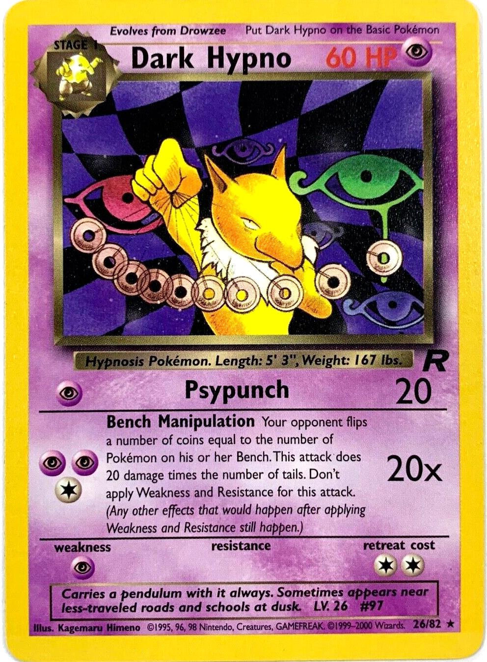Dark Hypno - Team Rocket - #26