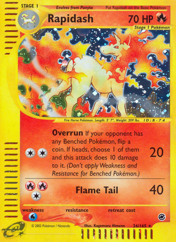 Rapidash - Expedition - #26