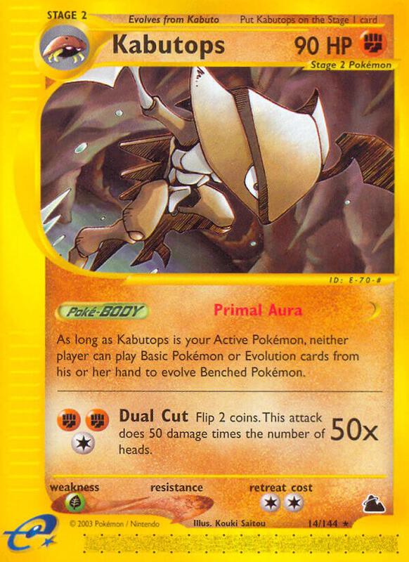 Kabutops - Skyridge - #14
