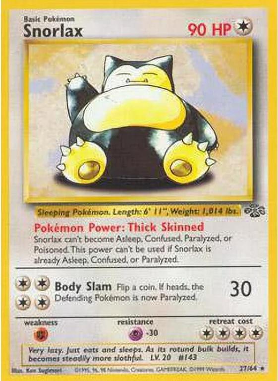 Snorlax - Jungle - #27
