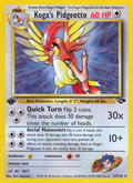 Koga's Pidgeotto - Gym Challenge - #27 (1st Edition)