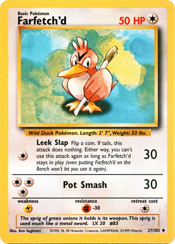 Farfetch'd - Base Set - #27