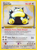 Snorlax - Jungle - #27 (1st Edition)