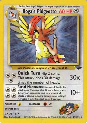 Koga's Pidgeotto - Gym Challenge - #27