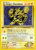 Lt. Surge's Electabuzz - Gym Heroes - #27 (1st Edition)