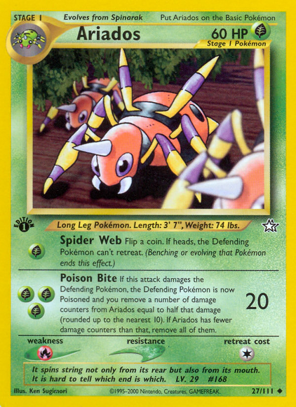 Ariados - Neo Genesis - #27 (1st Edition)