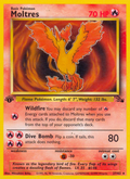 Moltres - Fossil - #27 (1st Edition)