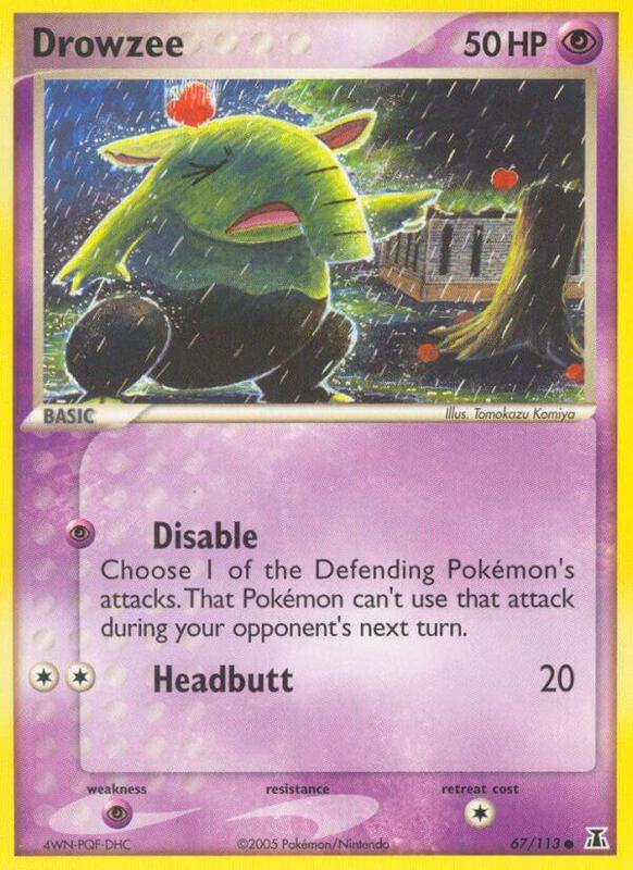 Drowzee - EX Delta Species - #67