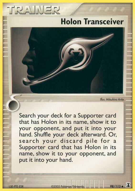 Holon Transceiver - EX Delta Species - #98