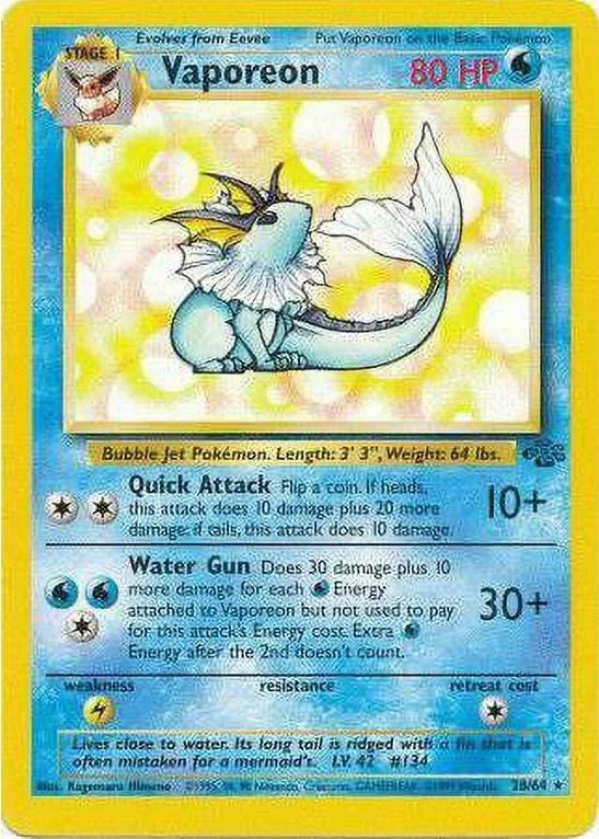 Vaporeon - Jungle - #28
