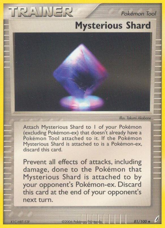 Mysterious Shard - EX Crystal Guardians - #81