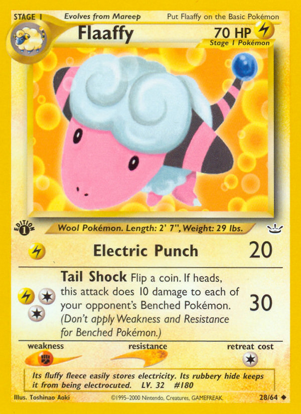 Flaaffy - Neo Revelation - #28 (1st Edition)