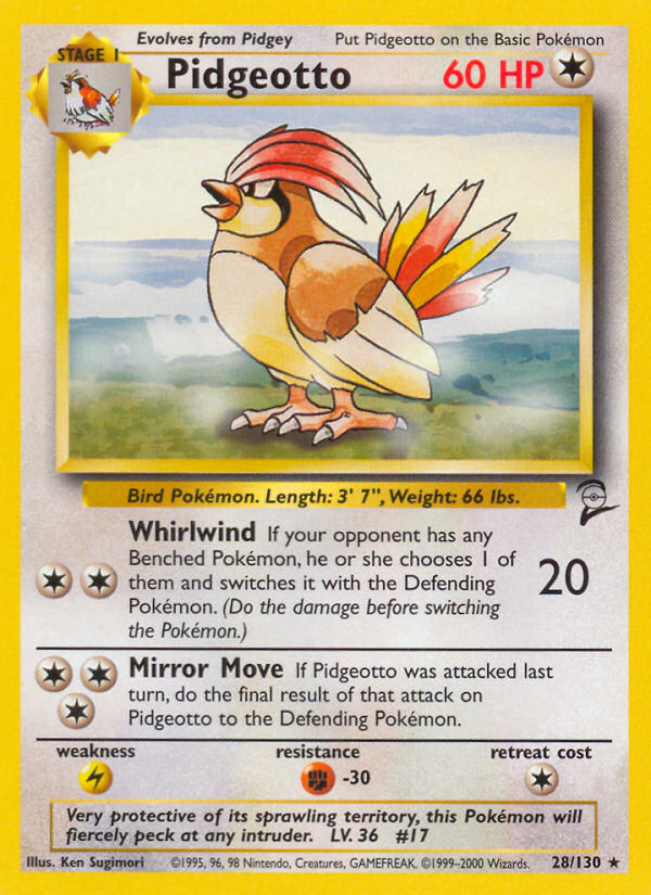 Pidgeotto - Base Set 2 - #28