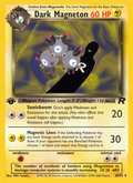 Dark Magneton - Team Rocket - #28 (1st Edition)