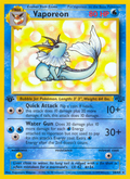 Vaporeon - Jungle - #28 (1st Edition)