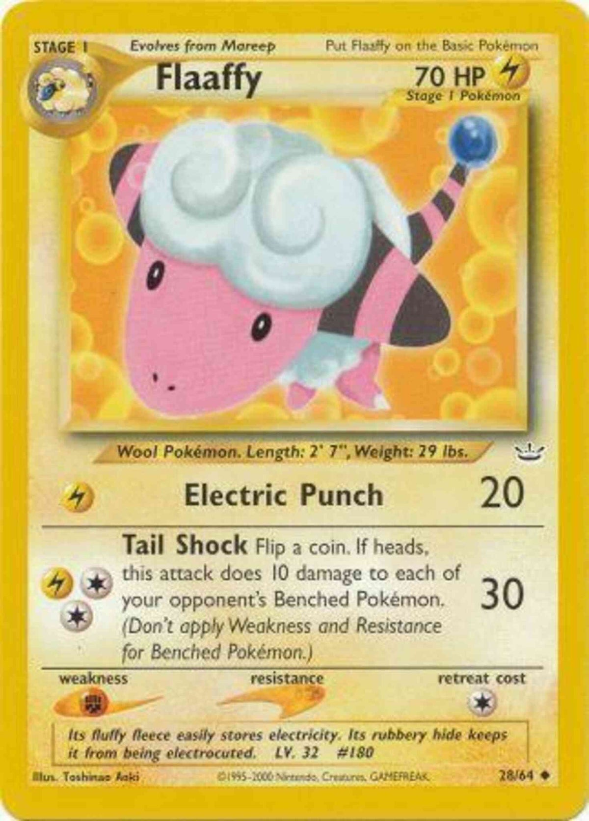 Flaaffy - Neo Revelation - #28