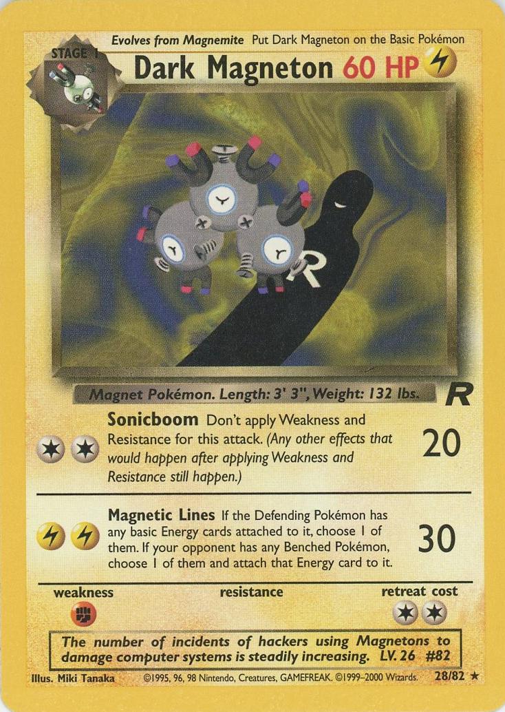 Dark Magneton - Team Rocket - #28