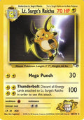 Lt. Surge's Raichu - Gym Heroes - #28