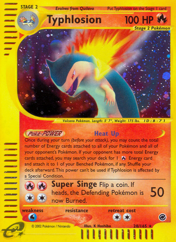 Typhlosion - Expedition - #28