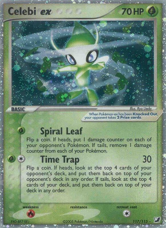 Celebi ex - EX Unseen Forces - #117