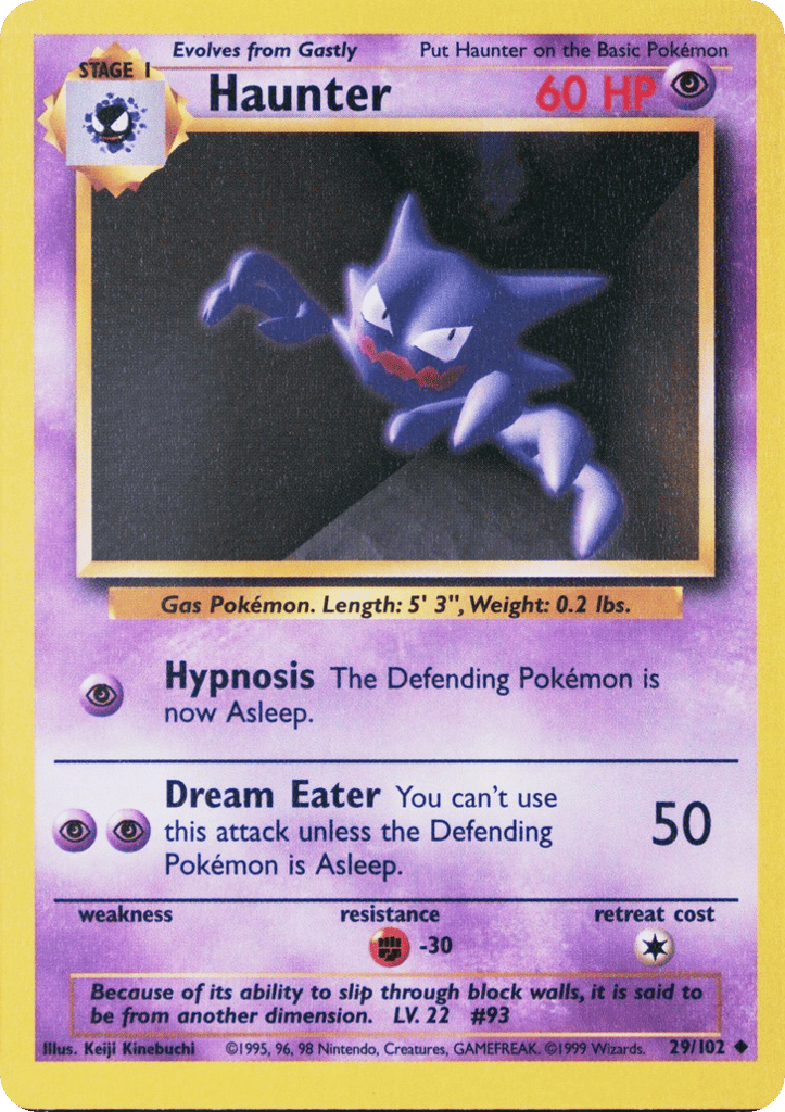 Haunter - Base Set - #29