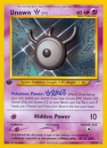 Unown W - Neo Destiny - #29 (1st Edition)