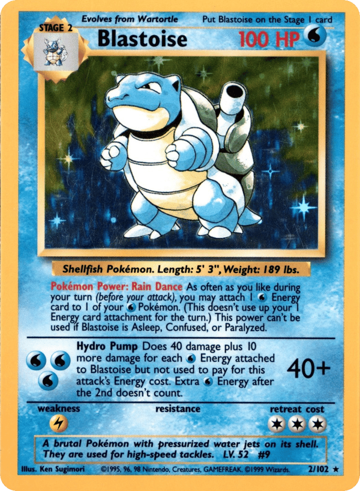 Blastoise - Base Set - #2