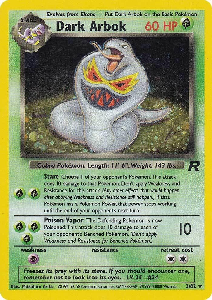 Dark Arbok - Team Rocket - #2