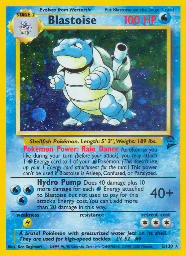 Blastoise - Base Set 2 - #2