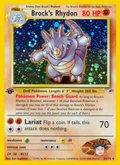 Brock's Rhydon - Gym Heroes - #2 (1st Edition)