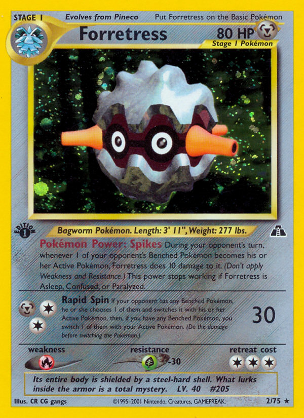 Forretress - Neo Discovery - #2 (1st Edition)
