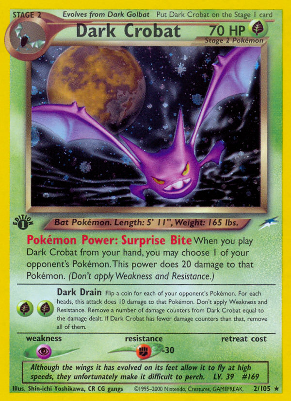 Dark Crobat - Neo Destiny - #2 (1st Edition)
