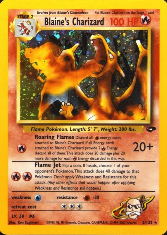Blaine's Charizard - Gym Challenge - #2
