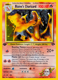 Blaine's Charizard - Gym Challenge - #2 (1st Edition)