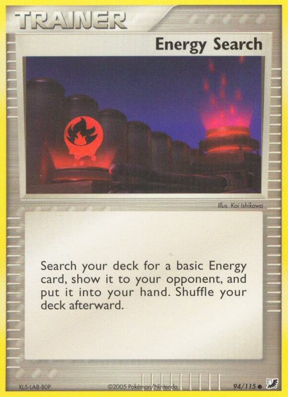 Energy Search - EX Unseen Forces - #94