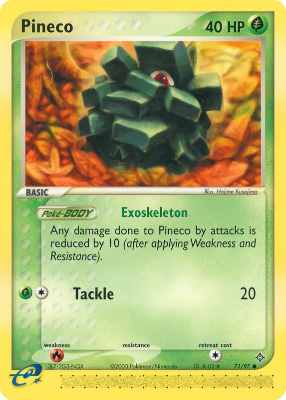 Pineco - EX Dragon - #71