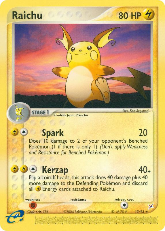 Raichu - EX Team Magma vs Team Aqua - #13