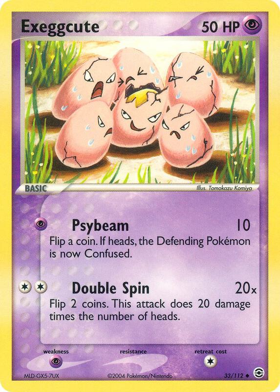 Exeggcute - EX FireRed & LeafGreen - #33