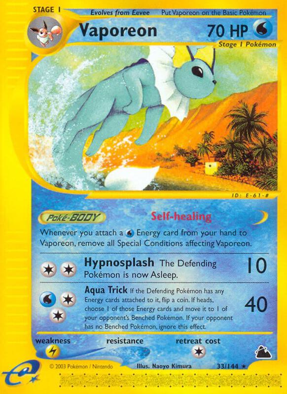 Vaporeon - Skyridge - #33