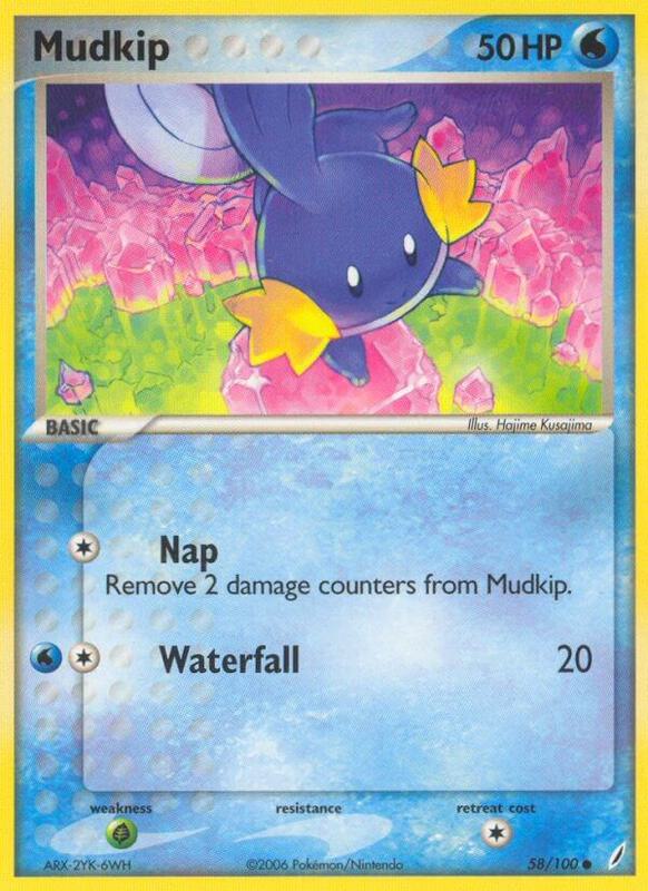Mudkip - EX Crystal Guardians - #58