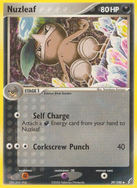 Nuzleaf - EX Crystal Guardians - #39