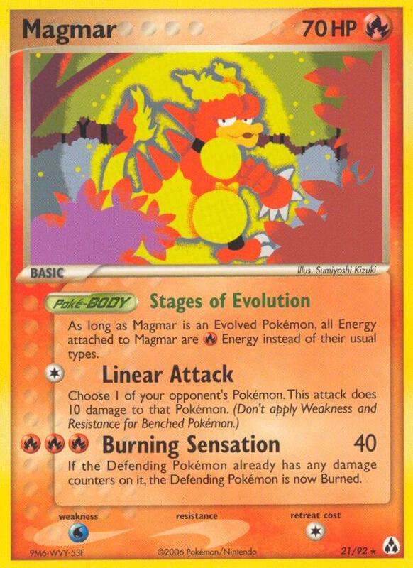 Magmar - EX Legend Maker - #21