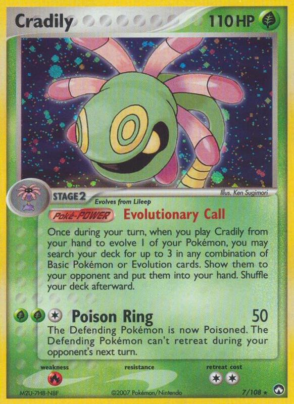 Cradily - EX Power Keepers - #7