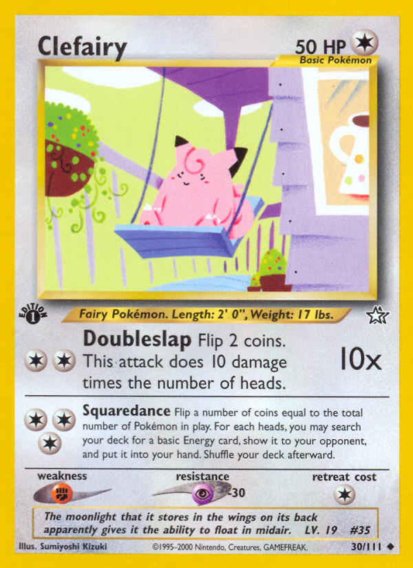 Clefairy - Neo Genesis - #30 (1st Edition)